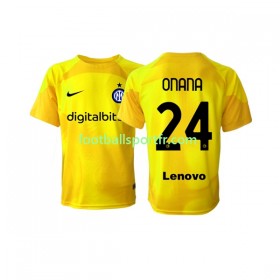 Tenue Inter Milan Andre Onana 24 Gardien Exterieur 2022-2023 Maillot de Foot